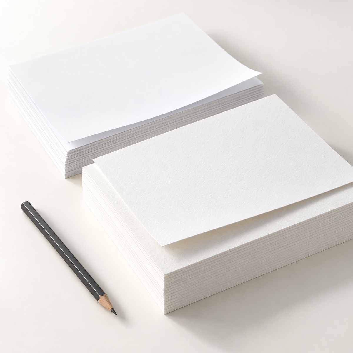 Zeichenpapier & Zeichenkarton weiß