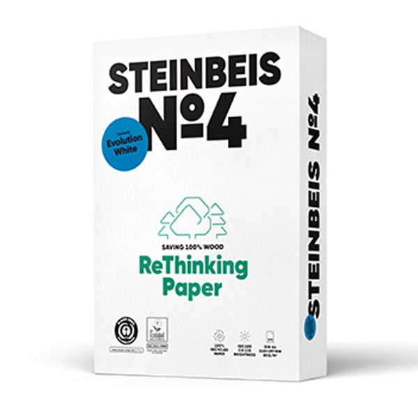 Steinbeis No. 4 Recycling-Kopierpapier A4 80 g/m² – Paletten