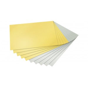 Fotokarton 50 × 70 cm – Gold & Silber