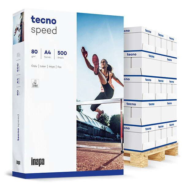 Tecnospeed Kopierpapier DIN A4 80 g/m² – ½ oder 1 Palette